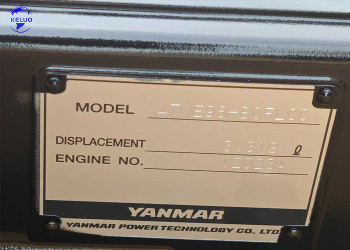 Geräuscharmer Inline-4-Saugmotor 4TNE98 für die Stromversorgung von Baumaschinen und Gabelstaplern
