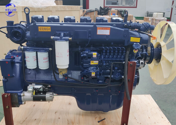 Fertiggestellte 6-Zylinder-Konstruktions-Maschinen-Dieselmotor-Baugruppe WP10 für Generatoraggregate, LKW, Marine